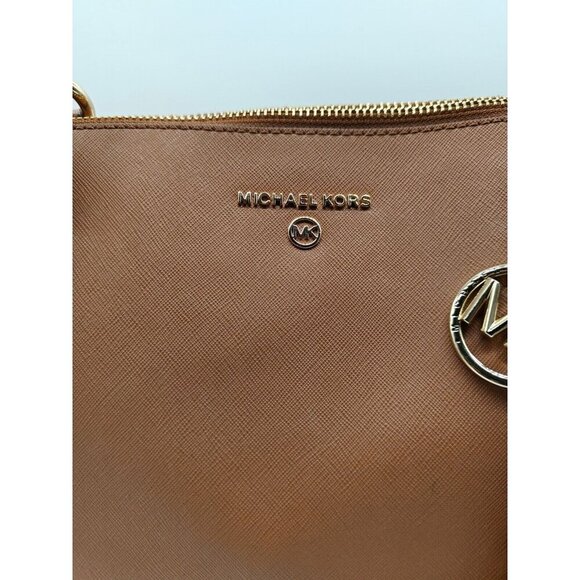MICHAEL KORS Sullivan leather side pockets large tote bag - Brown/Luggage - Picture 4 of 15